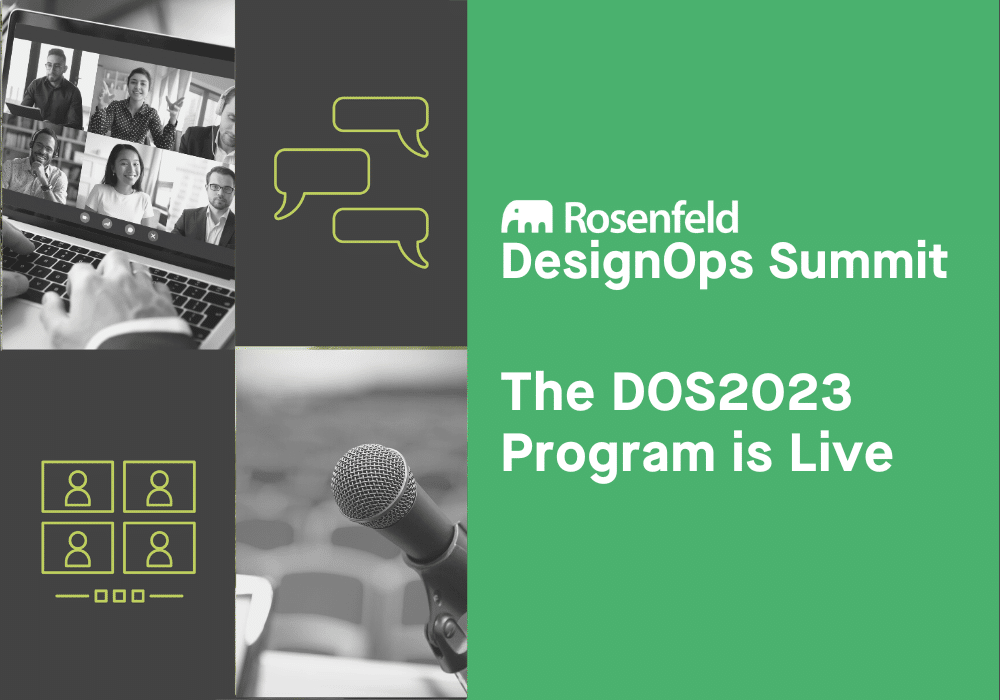 Liv Rosenfeld The DesignOps Summit Conference Program is Now Live! | Rosenfeld Media