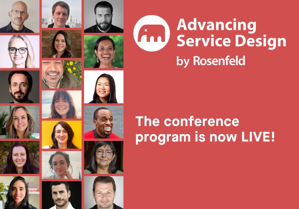 Service Design Conference The conference program is now live! | Advancing Service Design