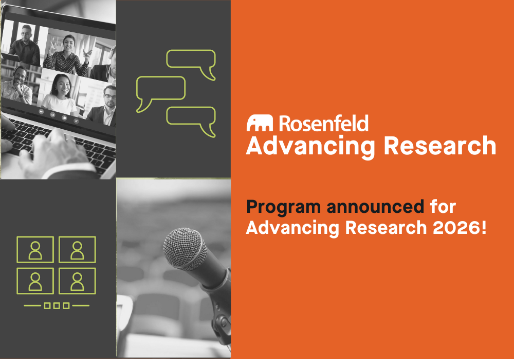 The conference program is now live for Advancing Research 2026 ...